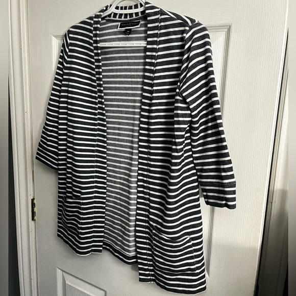 Karen Scott Open Front Cardigan - Picture 3 of 6